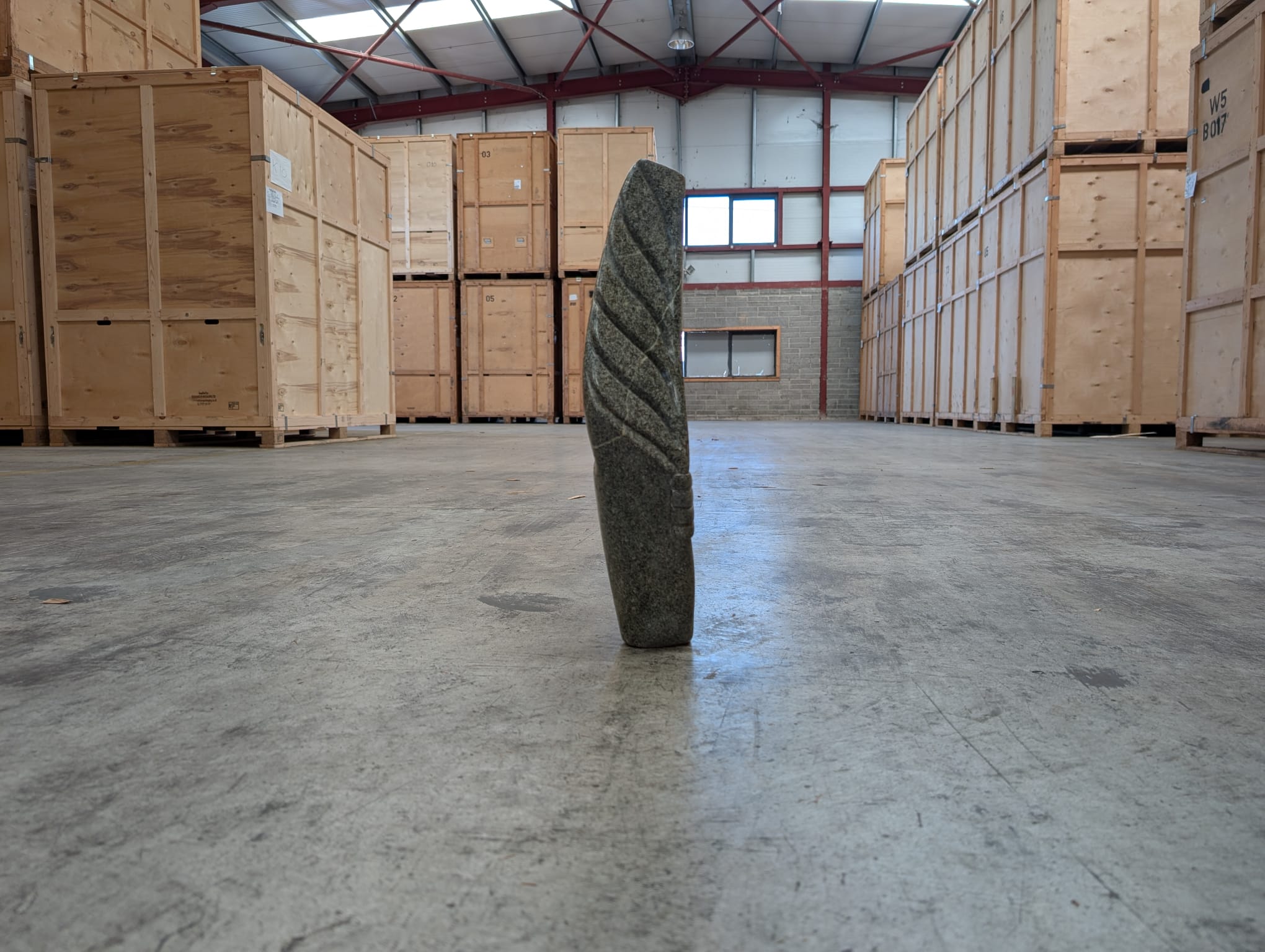 Palm Head by Edward Chiwawa, view 3