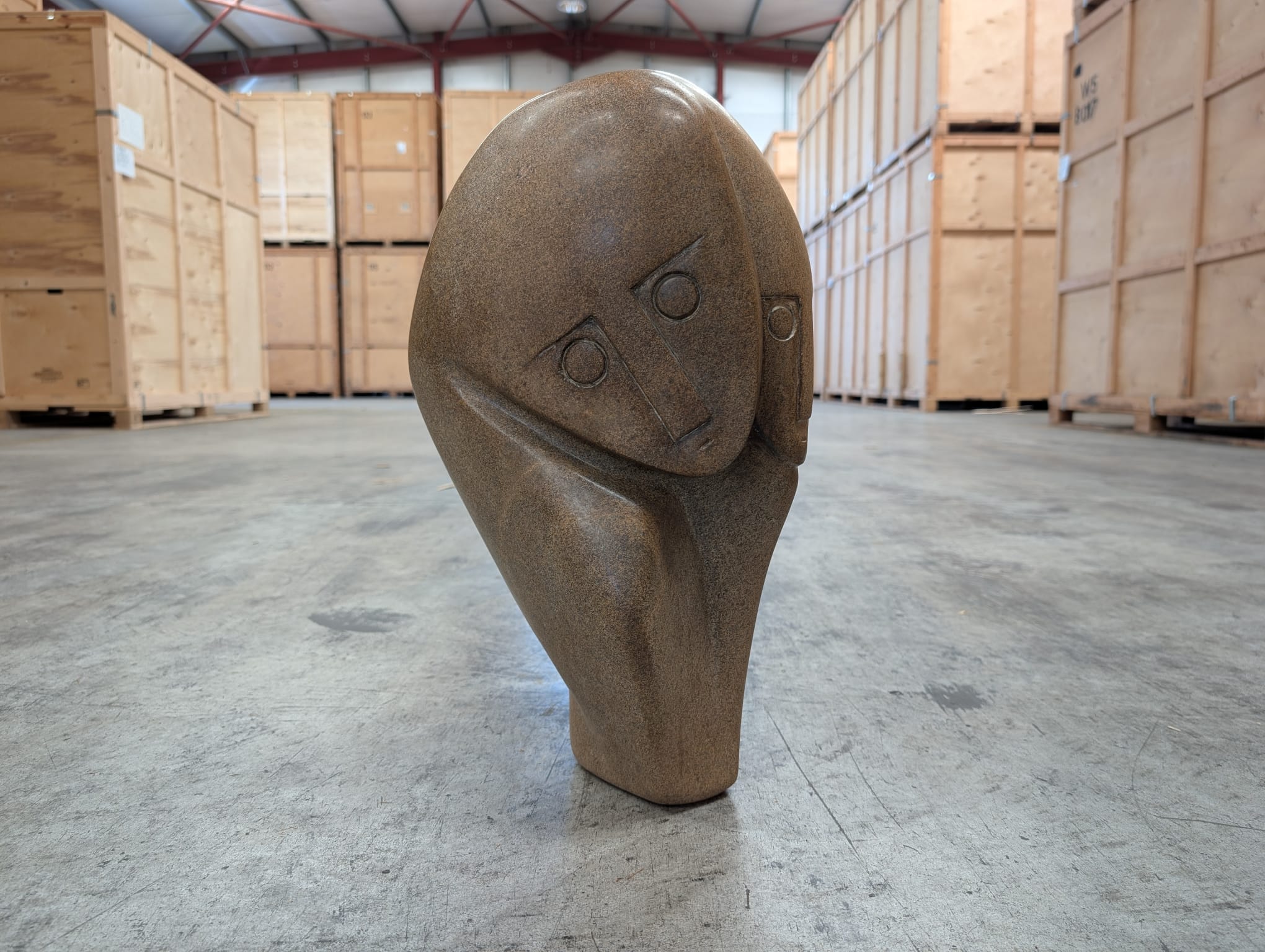 3 Faces by Henry Munyaradzi, view 3